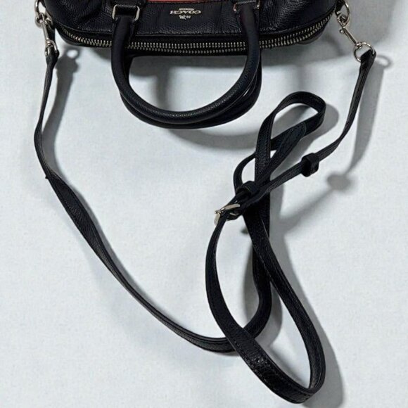 Coach Bennett Multicolor Detachable Crossbody Strap Mini Satchel Bag - Picture 10 of 16